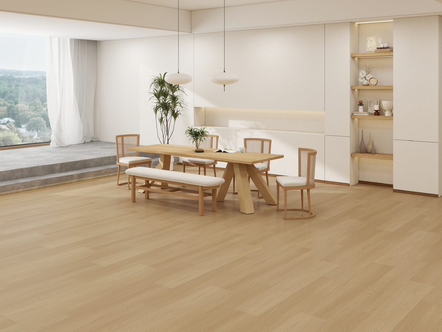 Creamy Oak | Houtlook | Pvc Vloer Click