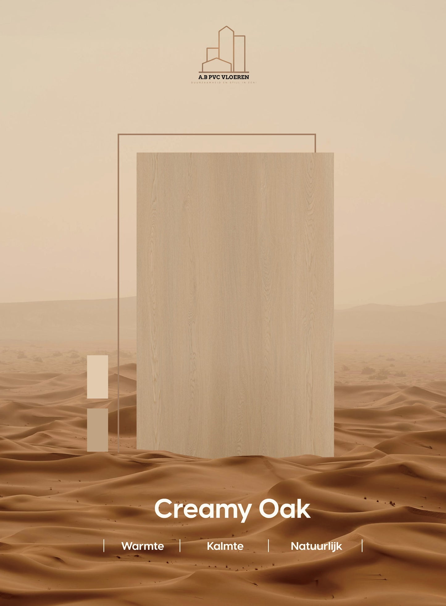Creamy Oak | Houtlook | Pvc Vloer Click