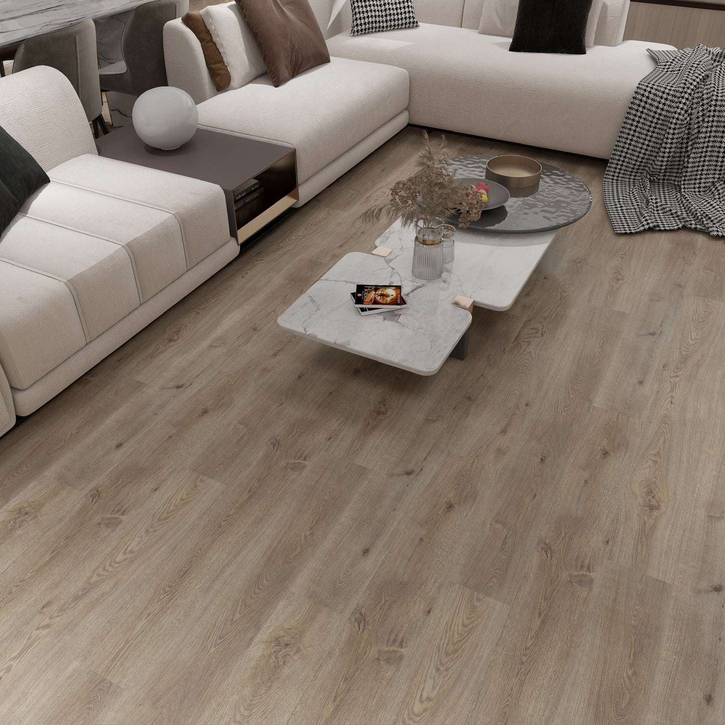 Mocha Oak  | Houtlook | PVC Vloer te verlijmen