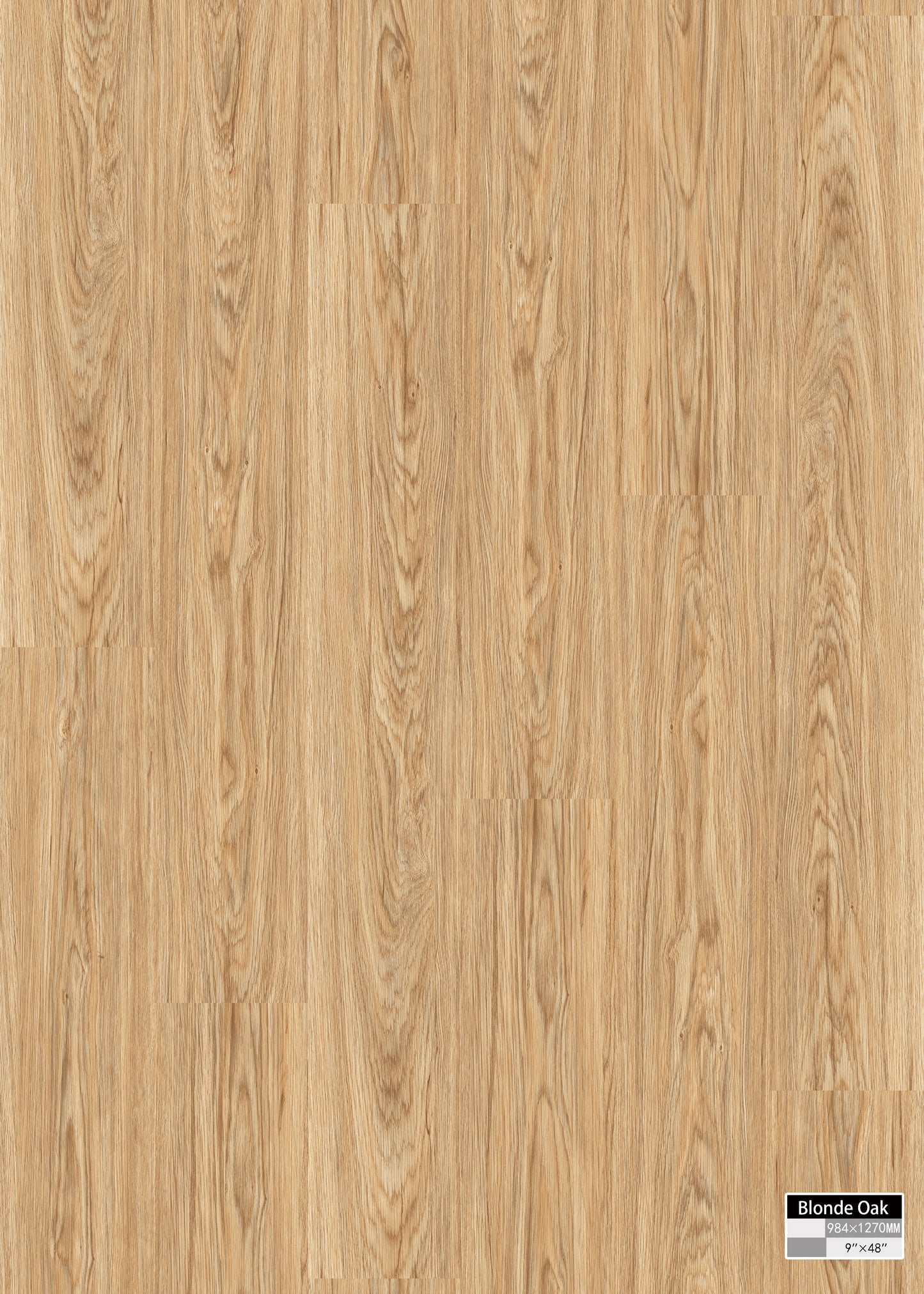 Blonde Oak | Houtlook |  PVC Vloer te verlijmen