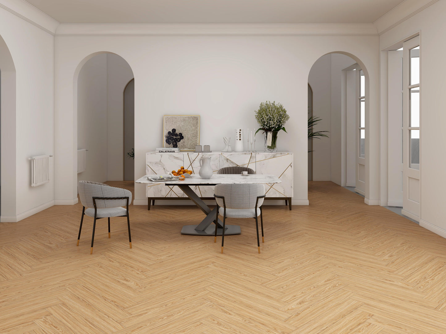 Blonde Oak | Houtlook |  PVC Vloer te verlijmen