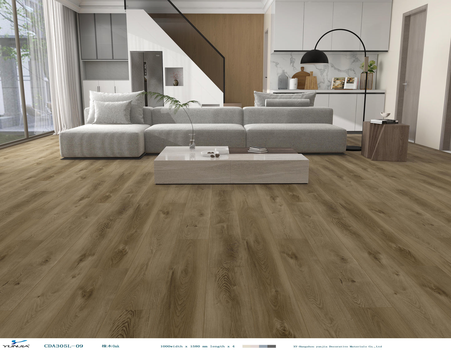 Rustic Oak  | Houtlook | PVC Vloer te verlijmen
