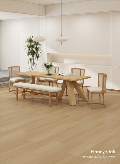 Honey Oak | Houtlook | Pvc Vloer Click
