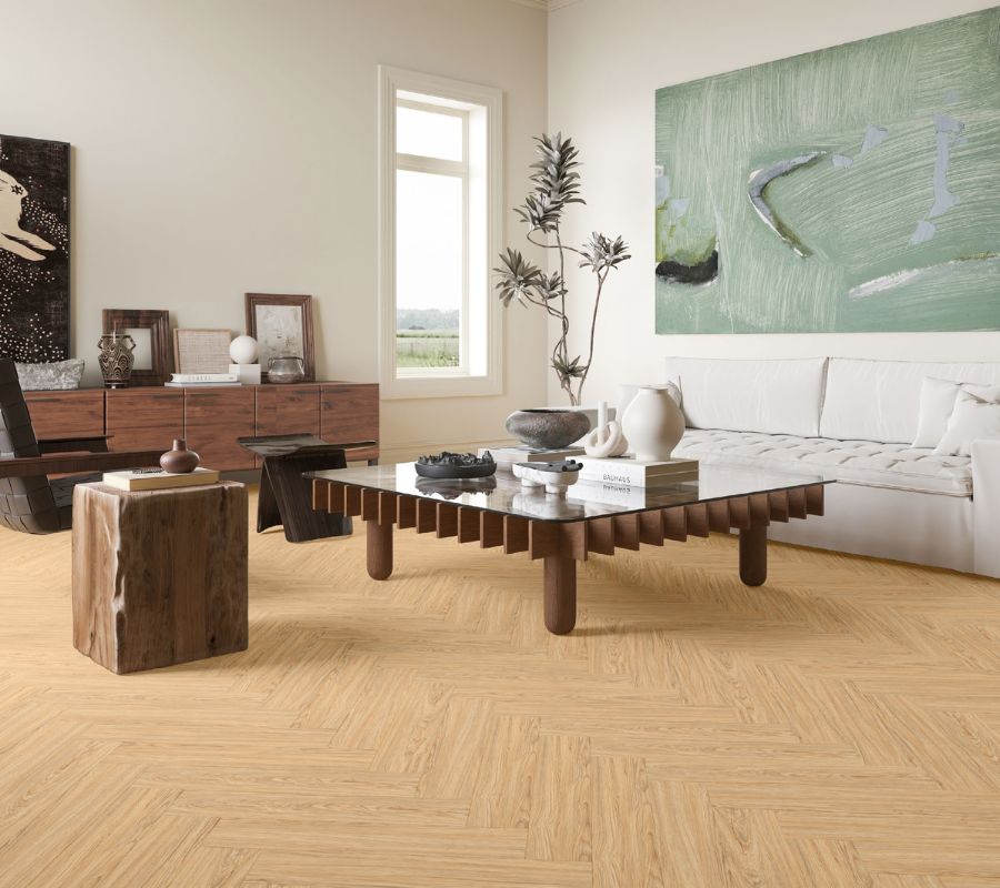 AB PVC Visgraat A Creamy Oak