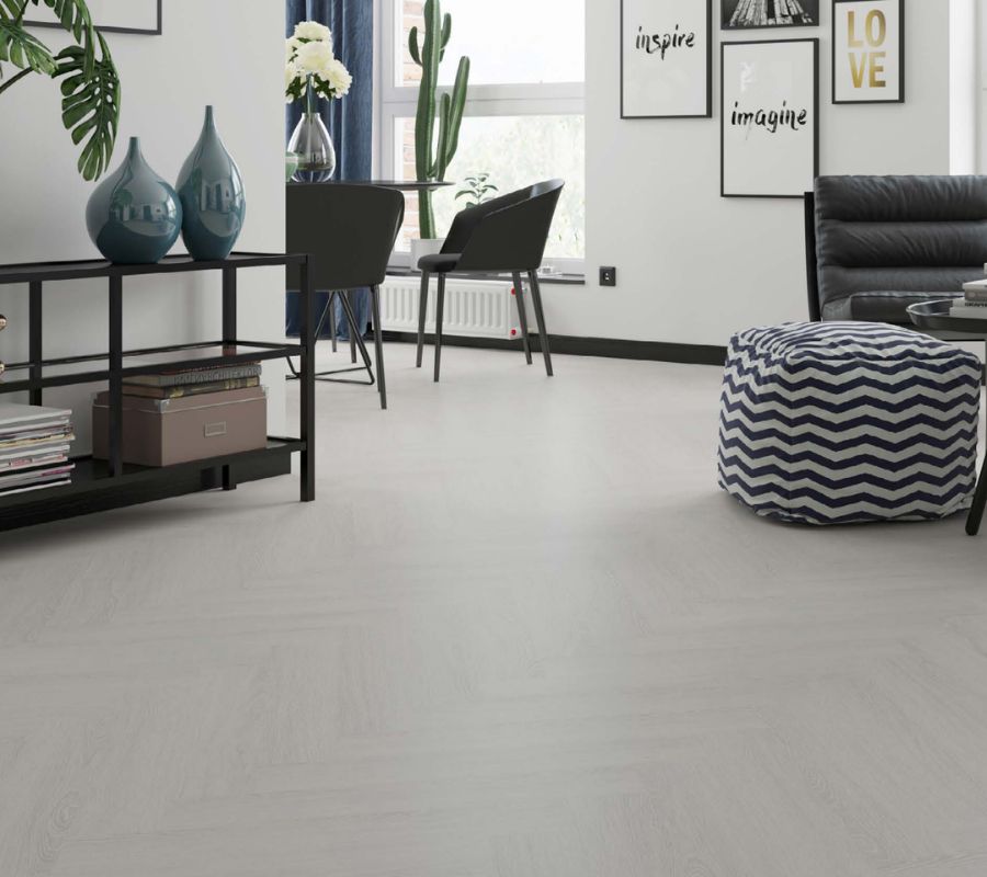 AB PVC Rechte Stroken Cashmere Grey
