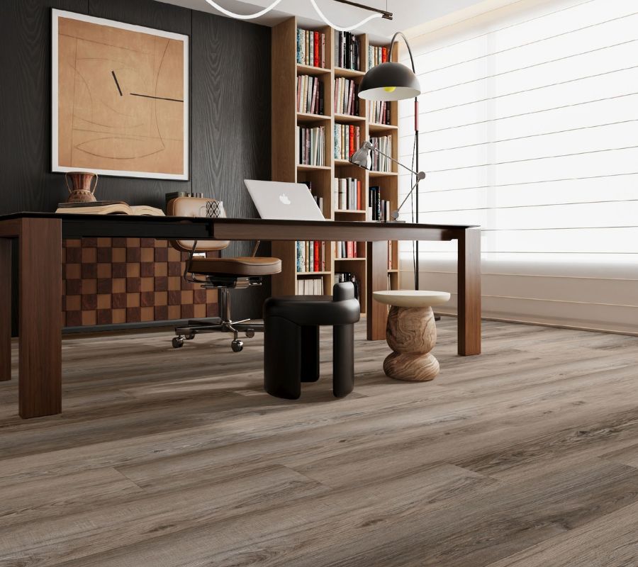 AB PVC Rechte Stroken Creamy Oak