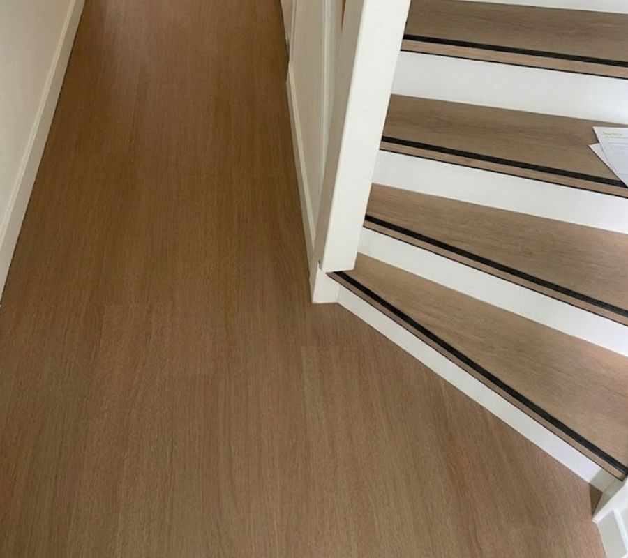 AB PVC Rechte Stroken Creamy Oak