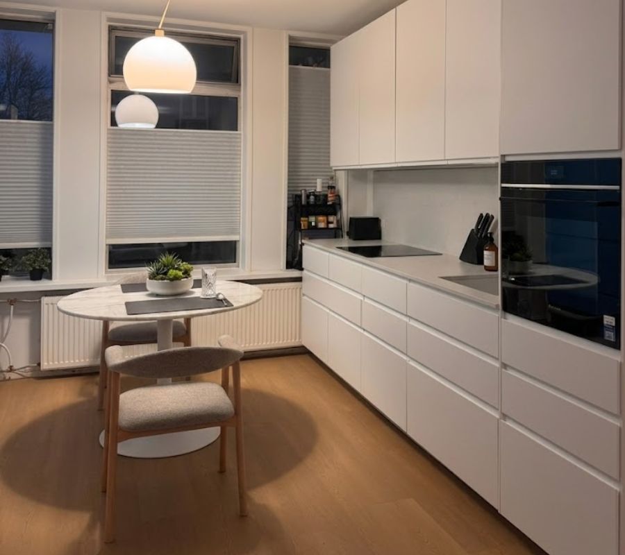 AB PVC Rechte Stroken Creamy Oak