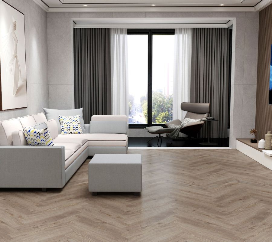 AB PVC Visgraat B Nocturne Walnut