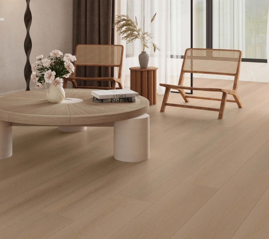 AB PVC Rechte Stroken Silk Latte