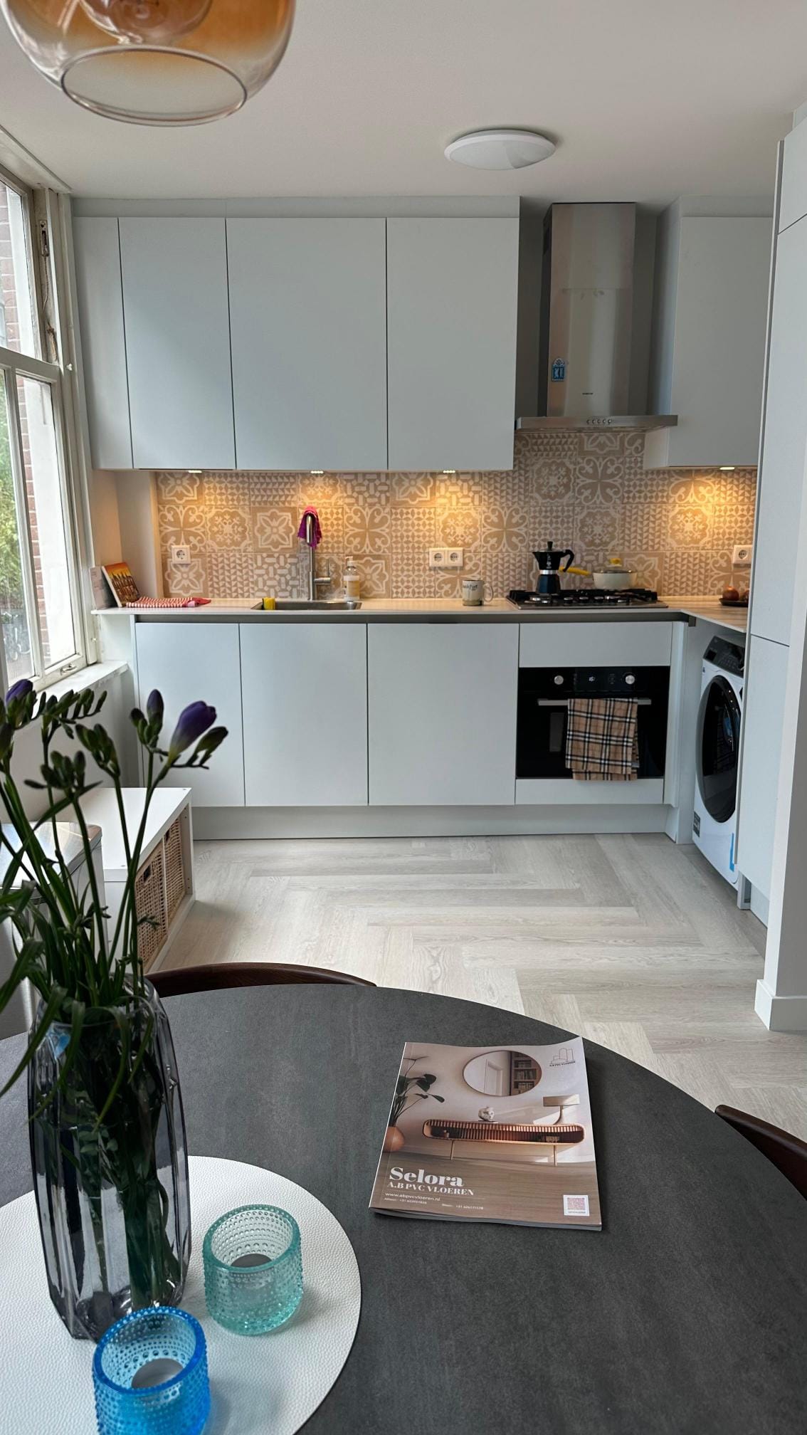 pvc klikvloer leggen voorbeeld