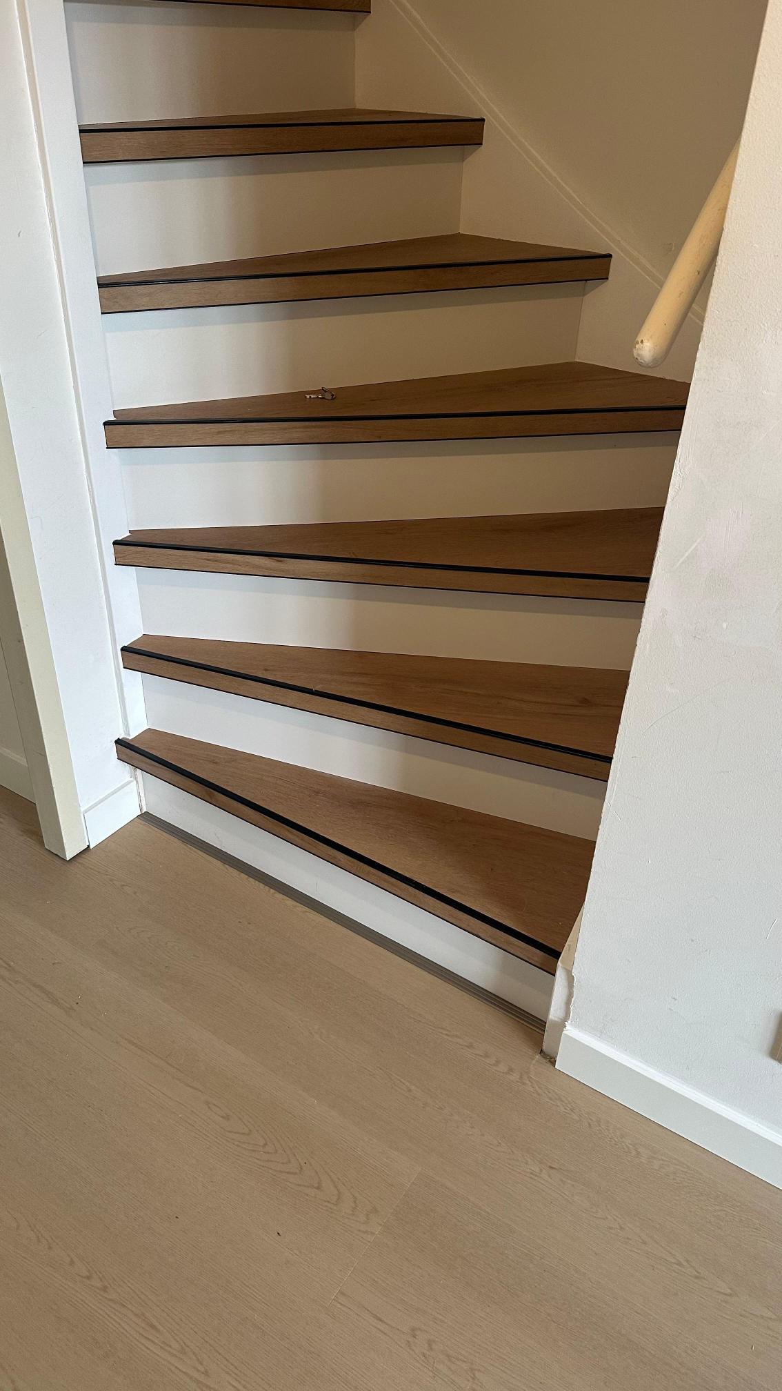 trap renovatie PVC bekleding